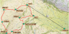 Rajasthan Reiseroute
