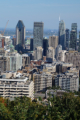 Kondiaronk Belvedere auf dem Mont Royal - Blick auf die Stadt