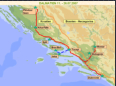 Karte Dalmatien 2007