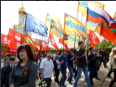 Demonstration fr den Anschluss an Russland