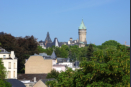 Luxemburg - Blick in Richtung ehemaligen Fort Bourbon