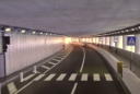 Tunnel unter dem Fairmont-Hotel