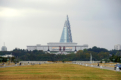 Mansudae-Monument und Ryugyong-Hotel