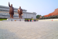 Mansudae-Monument: Kim-il-Sung und Kim-Jong-il