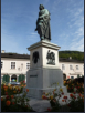 Mozartstatue am Residenzplatz