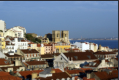 Blick vom Elevador de Santa Justa zur Kathedrale S