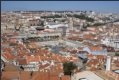 Blick vom Castelo de So Jorge auf den Praa da Figueira