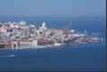 Blick auf Lissabon von der Cristo Rei Statue