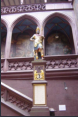 Im Innenhof des Rathauses von Basel