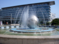 Brunnen vor dem Palais Grassalkovich