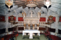 Der Alabastersarg in der Krypta der Kathedrale - Hintergrund ist die Geschichte der hl. Eulalia