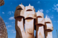 La Pedrera - Casa Mila - Dachterrasse