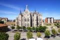 Astorga - Bischofspalast von Antonio Gaudi