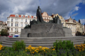 Altstdter Ring - Jan-Hus-Denkmal