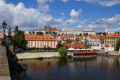 Blick von der Karlsbrcke zum Hradschin