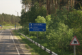 Fahrt nach Tschernobyl (oberster Wegweiser)