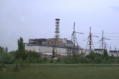 Tschernobyl - Blick auf Reaktor Nr. 4