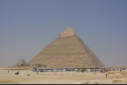 Die Chephren-Pyramide von Gizeh