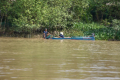 Bootsfahrt auf einem Nebenfluss des Mekong
