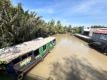 Bootsfahrt auf einem Nebenfluss des Mekong